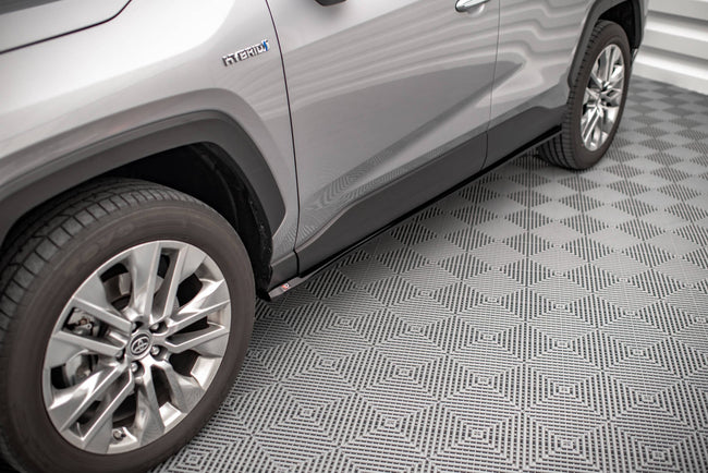 Maxton sideskørter til Toyota RAV4 Mk5 – blank sort – billede 1 af 5