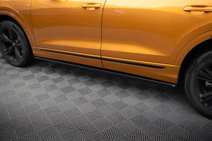 Maxton sideskørter til Audi Q8 / Q8 S-line / SQ8 Mk1 – blank sort – billede 3 af 6