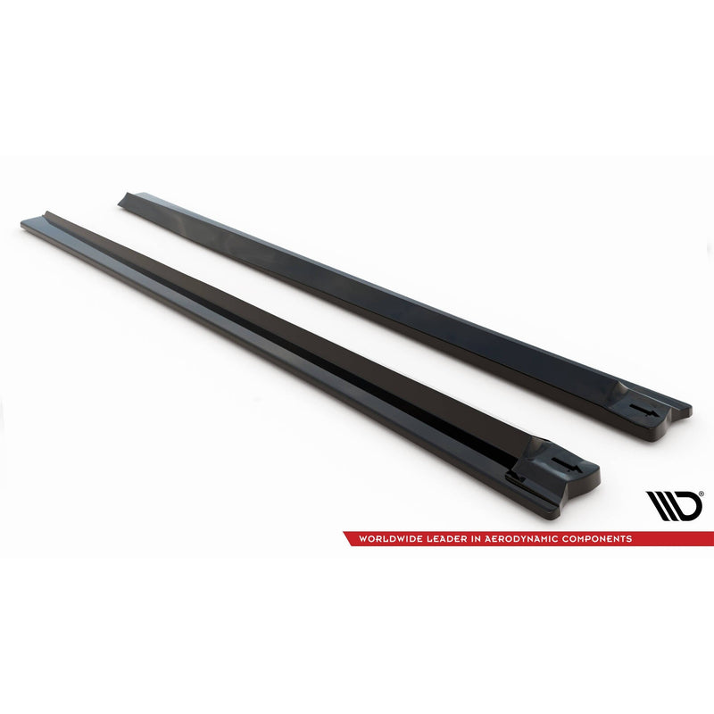 Maxton sideskørter til Audi Q8 / Q8 S-line / SQ8 Mk1 – blank sort – billede 5 af 6