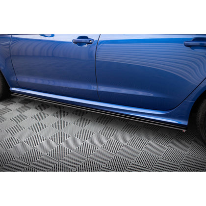 Maxton sideskørter til Audi RS6 C7 / C7 Facelift – blank sort – billede 2 af 5