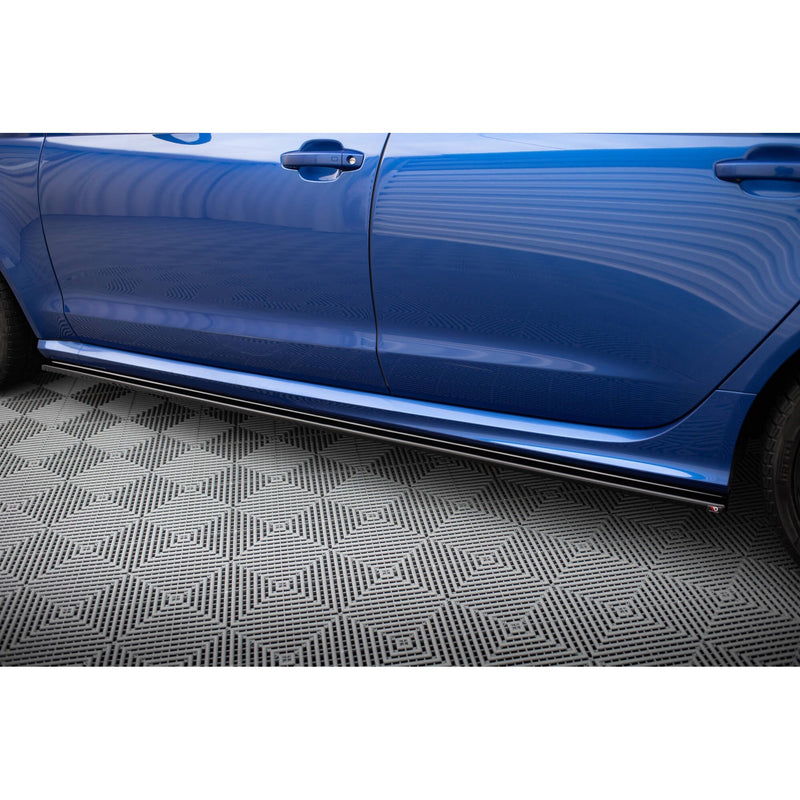 Maxton sideskørter til Audi RS6 C7 / C7 Facelift – blank sort – billede 2 af 5
