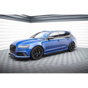 Maxton sideskørter til Audi RS6 C7 / C7 Facelift – blank sort – billede 3 af 5