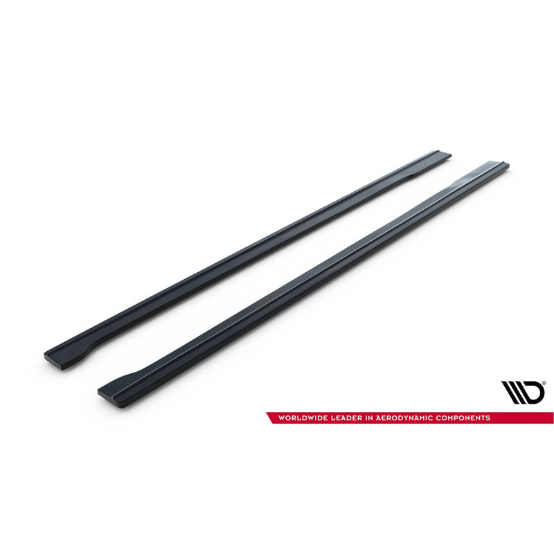 Maxton sideskørter til Audi RS6 C7 / C7 Facelift – blank sort – billede 4 af 5