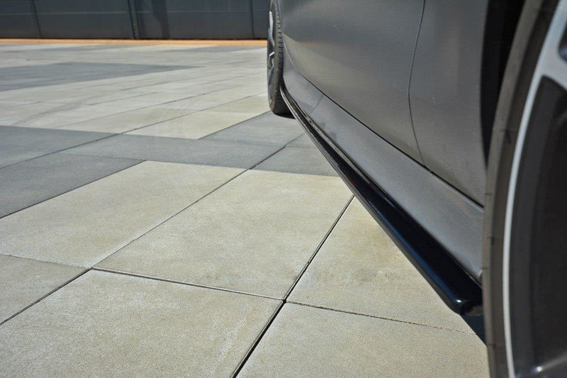 Maxton sideskørter til Audi RS7 C7 – blank sort – billede 4 af 8