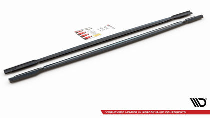 Maxton sideskørter til Audi RS7 C8 – blank sort – billede 4 af 5
