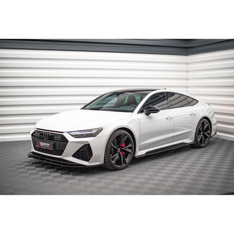 Maxton sideskørter til Audi RS7 C8 – blank sort – billede 2 af 5