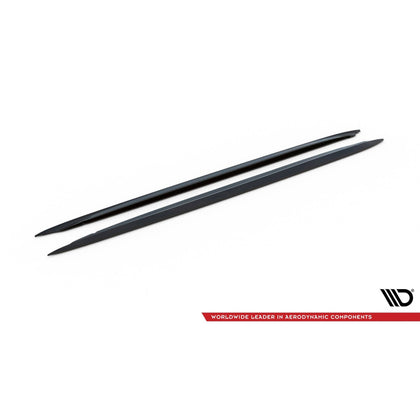 Maxton sideskørter til Audi S4 / A4 / A4 S-Line Sedan / Avant B6 / B7 – blank sort – billede 4 af 6