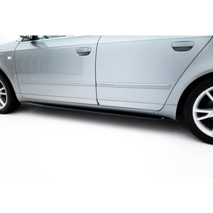 Maxton sideskørter til Audi S4 / A4 / A4 S-Line Sedan / Avant B6 / B7 – blank sort – billede 3 af 6
