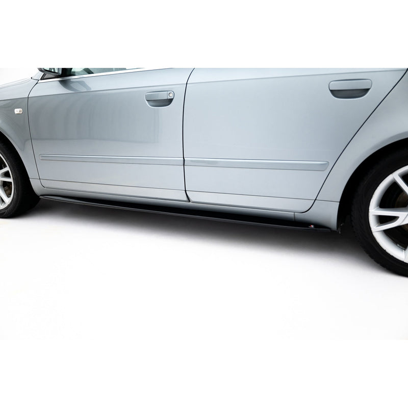 Maxton sideskørter til Audi S4 / A4 / A4 S-Line Sedan / Avant B6 / B7 – blank sort – billede 3 af 6