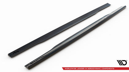 Maxton sideskørter til Audi S8 D4 – blank sort – billede 5 af 5