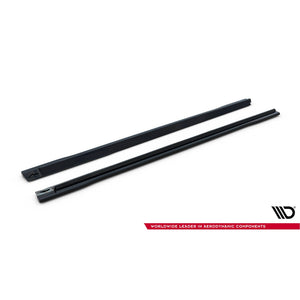 Maxton sideskørter til Audi SQ7 / Q7 S-Line Mk2 (4M) Facelift – blank sort – billede 4 af 5