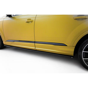 Maxton sideskørter til Audi SQ7 / Q7 S-Line Mk2 (4M) Facelift – blank sort – billede 3 af 5
