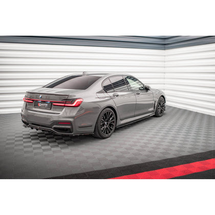 Maxton sideskørter til BMW 7 M-Pack G11 – blank sort – billede 2 af 5