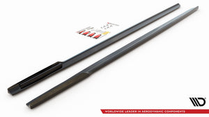 Maxton sideskørter til BMW 7 M-Pack G11 – blank sort – billede 3 af 5
