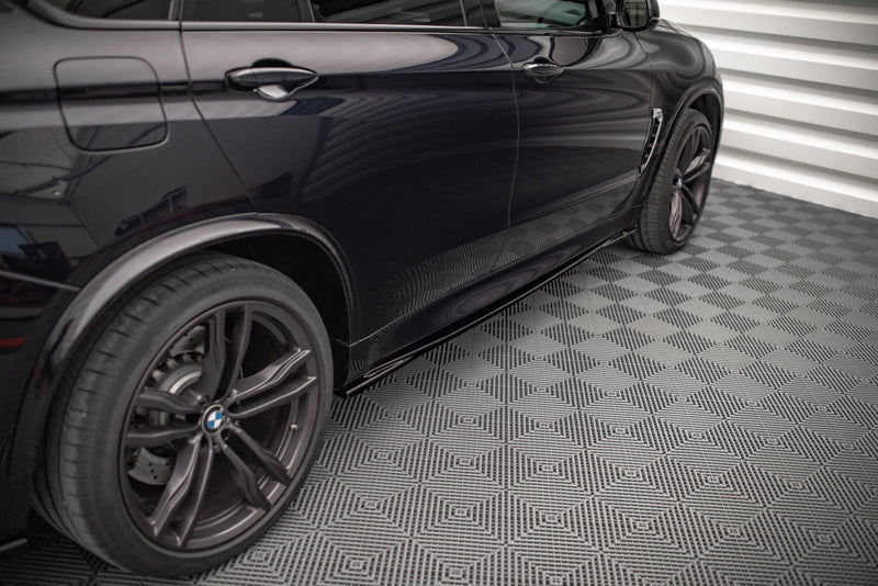 Maxton sideskørter til BMW X5 M F85 – blank sort – billede 1 af 4