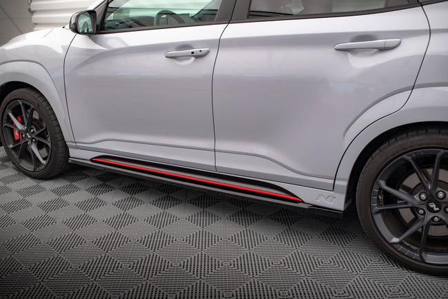 Maxton sideskørter til Hyundai Kona N Mk1 – blank sort – billede 2 af 6