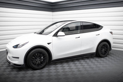 Maxton sideskørter til Tesla Model Y – blank sort – billede 5 af 9
