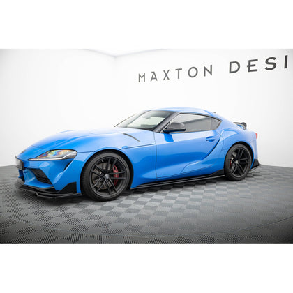 Maxton sideskørter til Toyota Supra Mk5 – blank sort – billede 2 af 6