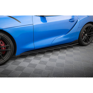 Maxton sideskørter til Toyota Supra Mk5 – blank sort – billede 1 af 6