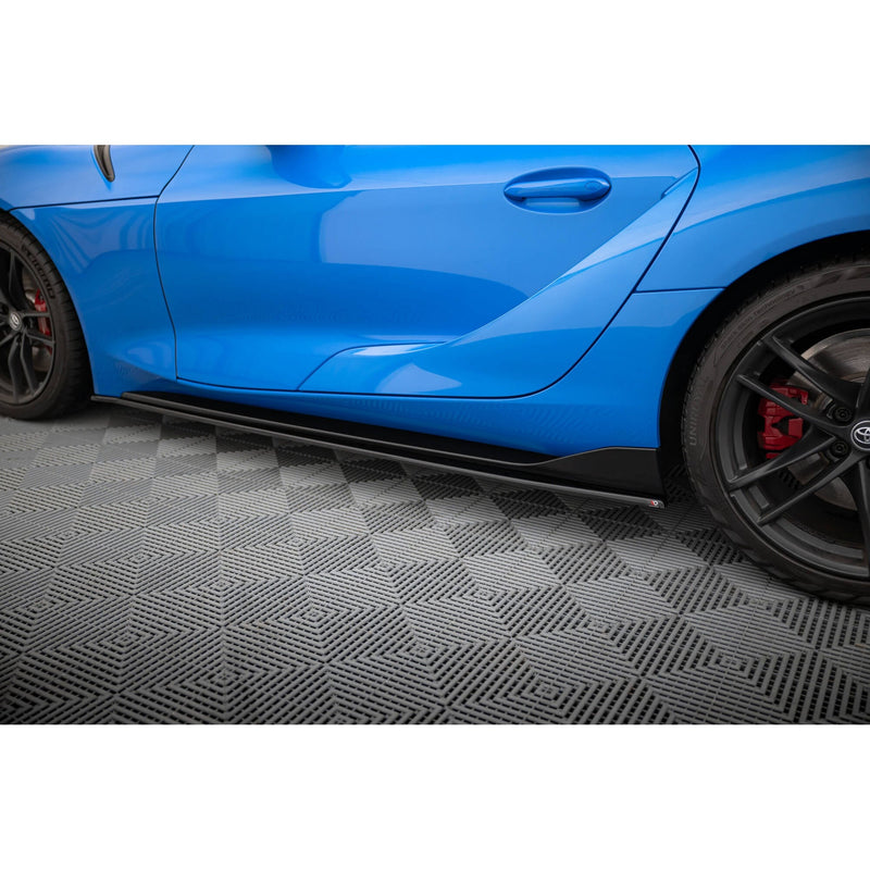 Maxton sideskørter til Toyota Supra Mk5 – blank sort – billede 3 af 6