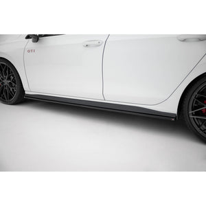 Maxton sideskørter til Volkswagen Golf GTI / GTE / GTI Clubsport / GTD / R-Line Mk8 – blank sort – billede 2 af 8