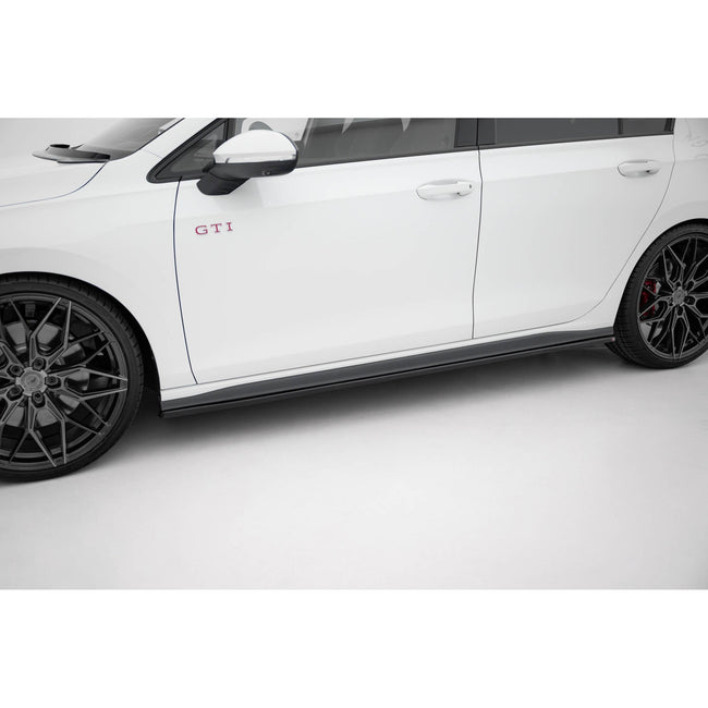 Maxton sideskørter til Volkswagen Golf GTI / GTE / GTI Clubsport / GTD / R-Line Mk8 – blank sort – billede 1 af 8