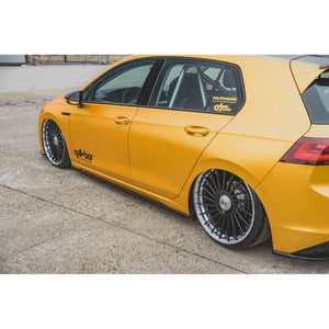 Maxton sideskørter til Volkswagen Golf Mk8 – blank sort – billede 4 af 6
