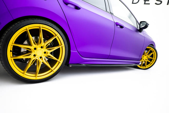 Maxton sideskørter til Volkswagen Golf R Hatchback Mk8 Facelift – blank sort – billede 2 af 6