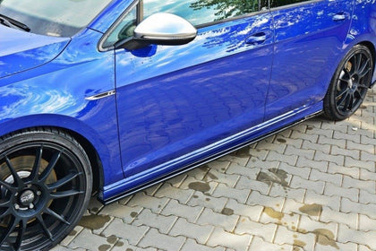 Maxton sideskørter til Volkswagen Golf R / R-Line Mk7 – blank sort – billede 1 af 5