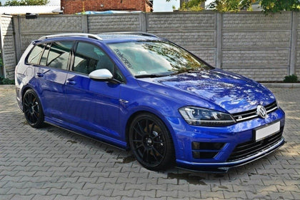 Maxton sideskørter til Volkswagen Golf R / R-Line Mk7 – blank sort – billede 3 af 5