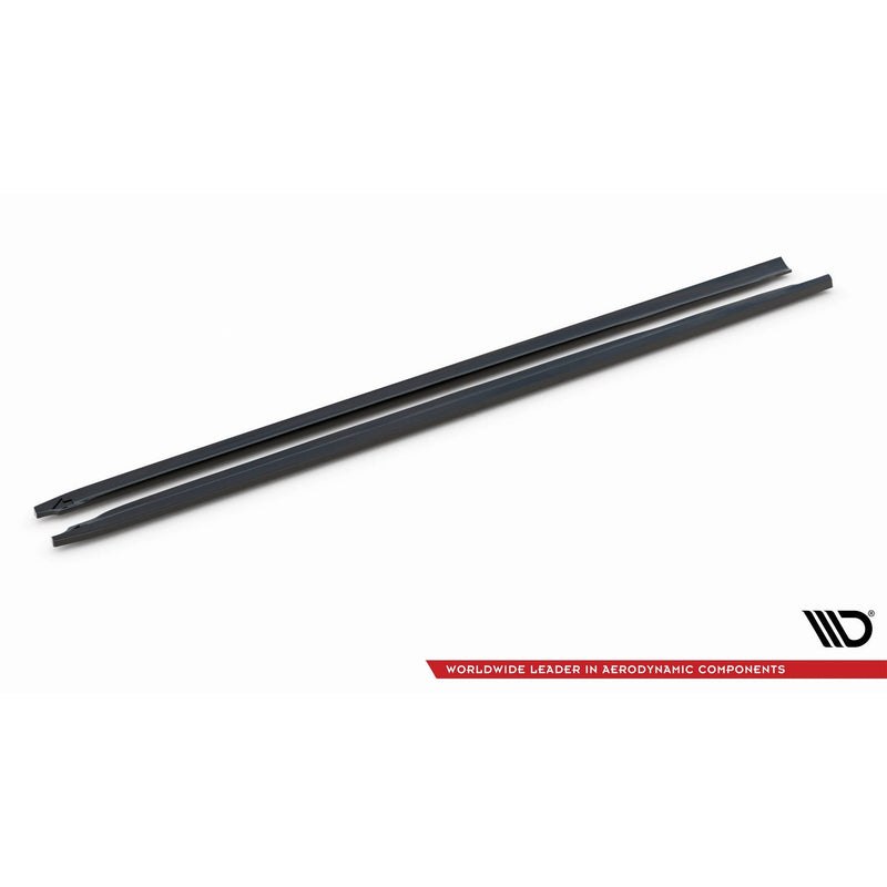Maxton sideskørter til Audi A5 / A5 S-Line / S5 Coupe 8T – blank sort – billede 4 af 5