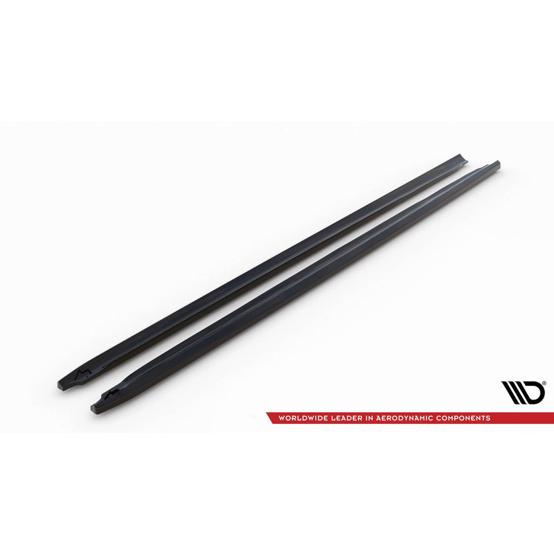 Maxton sideskørter til Audi A5 / A5 S-Line / S5 Coupe 8T – blank sort – billede 5 af 5