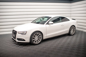 Maxton sideskørter til Audi A5 / A5 S-Line / S5 Coupe 8T – blank sort – billede 3 af 5