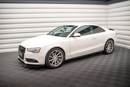Maxton sideskørter til Audi A5 / A5 S-Line / S5 Coupe 8T – blank sort – billede 3 af 5