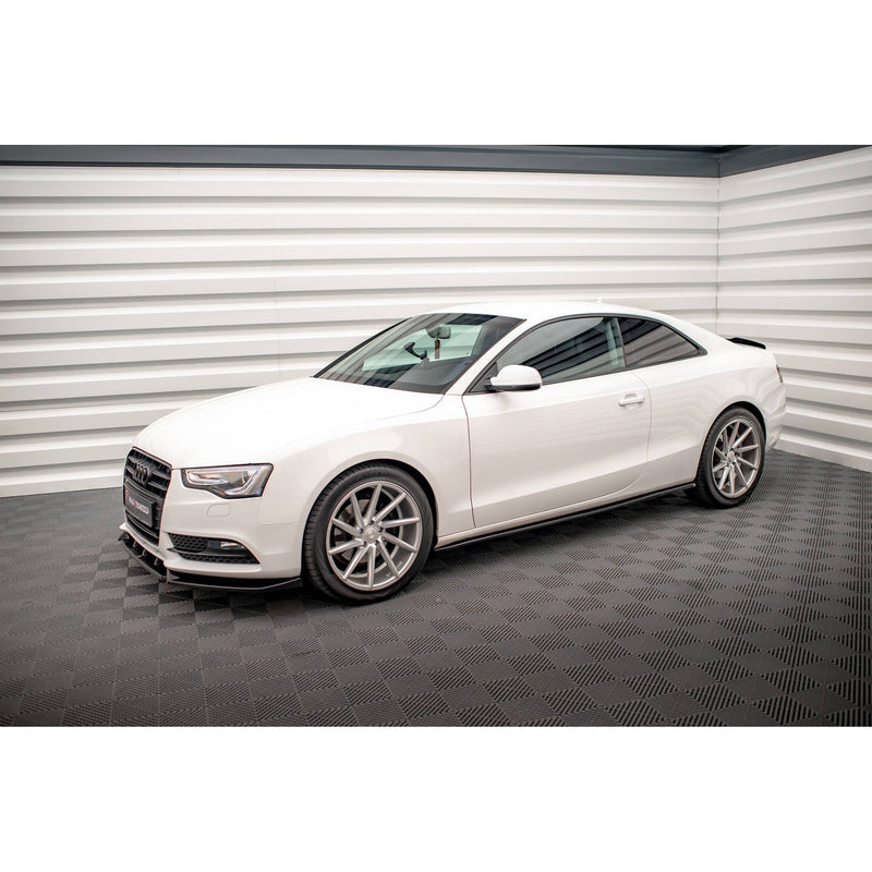 Maxton sideskørter til Audi A5 / A5 S-Line / S5 Coupe 8T – blank sort – billede 3 af 5