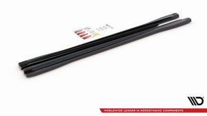 Maxton sideskørter til Audi Q3 S-Line / RSQ3 Sportback / SUV F3 – blank sort – billede 4 af 6