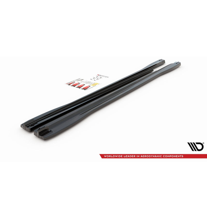 Maxton sideskørter til Audi Q3 S-Line / RSQ3 Sportback / SUV F3 – blank sort – billede 5 af 6