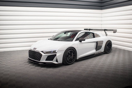 Maxton sideskørter til Audi R8 Mk2 Facelift – blank sort – billede 4 af 6