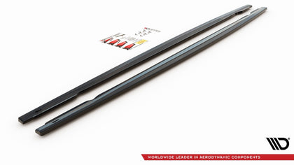 Maxton sideskørter til Audi RS7 C8 – blank sort – billede 3 af 4