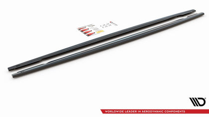 Maxton sideskørter til Audi RS7 C8 – blank sort – billede 4 af 4