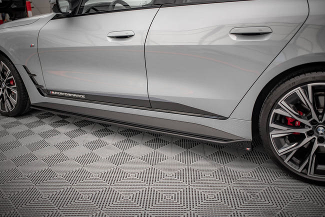 Maxton sideskørter til BMW 4 Gran Coupe M-Pack / M440i G26 – blank sort – billede 2 af 5