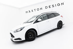 Maxton sideskørter til Ford Focus ST Mk3 – blank sort – billede 3 af 8