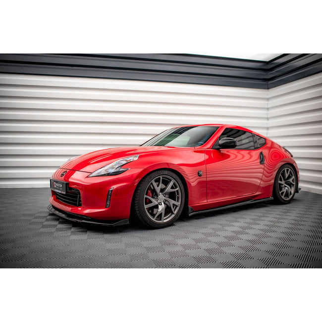 Maxton sideskørter til Nissan 370Z – blank sort – billede 1 af 5