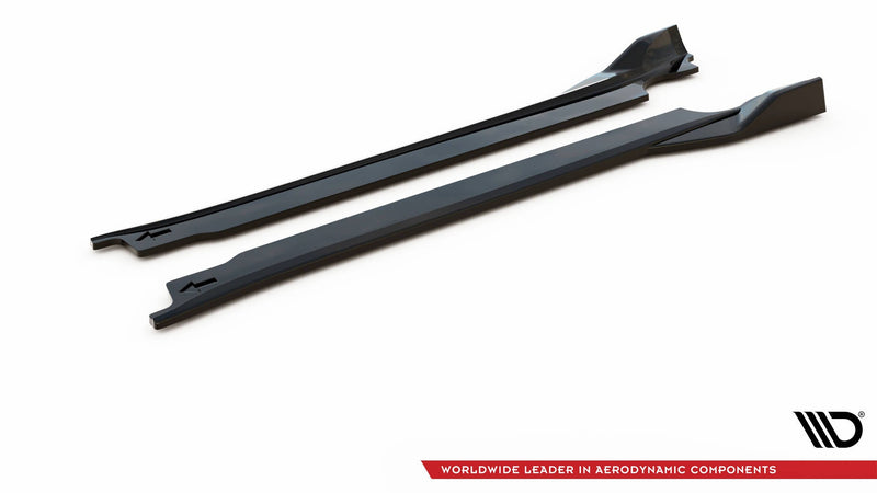 Maxton sideskørter til Porsche 911 Carrera Aero / Carrera GTS 992 – blank sort – billede 4 af 6