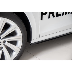 Maxton sideskørter til Skoda Octavia Mk4 – blank sort – billede 5 af 8
