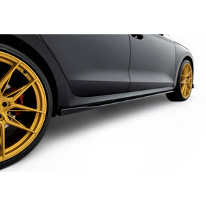 Maxton sideskørter til Skoda Octavia RS Liftback / Combi Mk4 Facelift – blank sort – billede 2 af 6