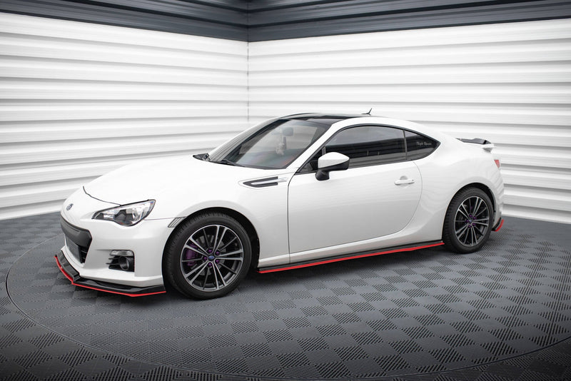 Maxton sideskørter til Subaru BRZ Mk1 / Mk1 Facelift / Toyota GT86 Facelift – blank sort – billede 2 af 5