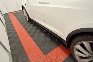 Maxton sideskørter til Tesla Model X Mk1 – blank sort – billede 3 af 6