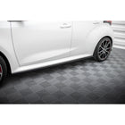 Maxton sideskørter til Toyota Yaris Mk4 – blank sort – billede 1 af 5