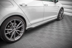 Maxton sideskørter til Volkswagen Golf R / R-Line Mk7 – blank sort – billede 3 af 5